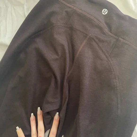 Lululemon soft suedey mini flare pants - Picture 8 of 10